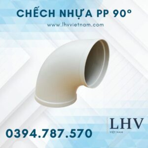 Cút nhựa PP D600-90° (20)